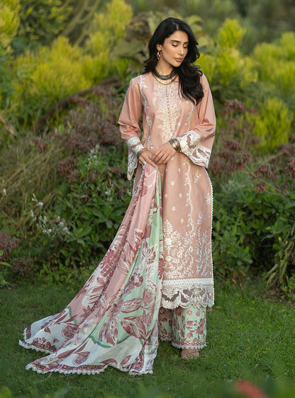 Zainab Chottani | Luxe Lawn 26 | Esme - 02 - Luxury Dress - available at Maria Faisal in UK and USA.