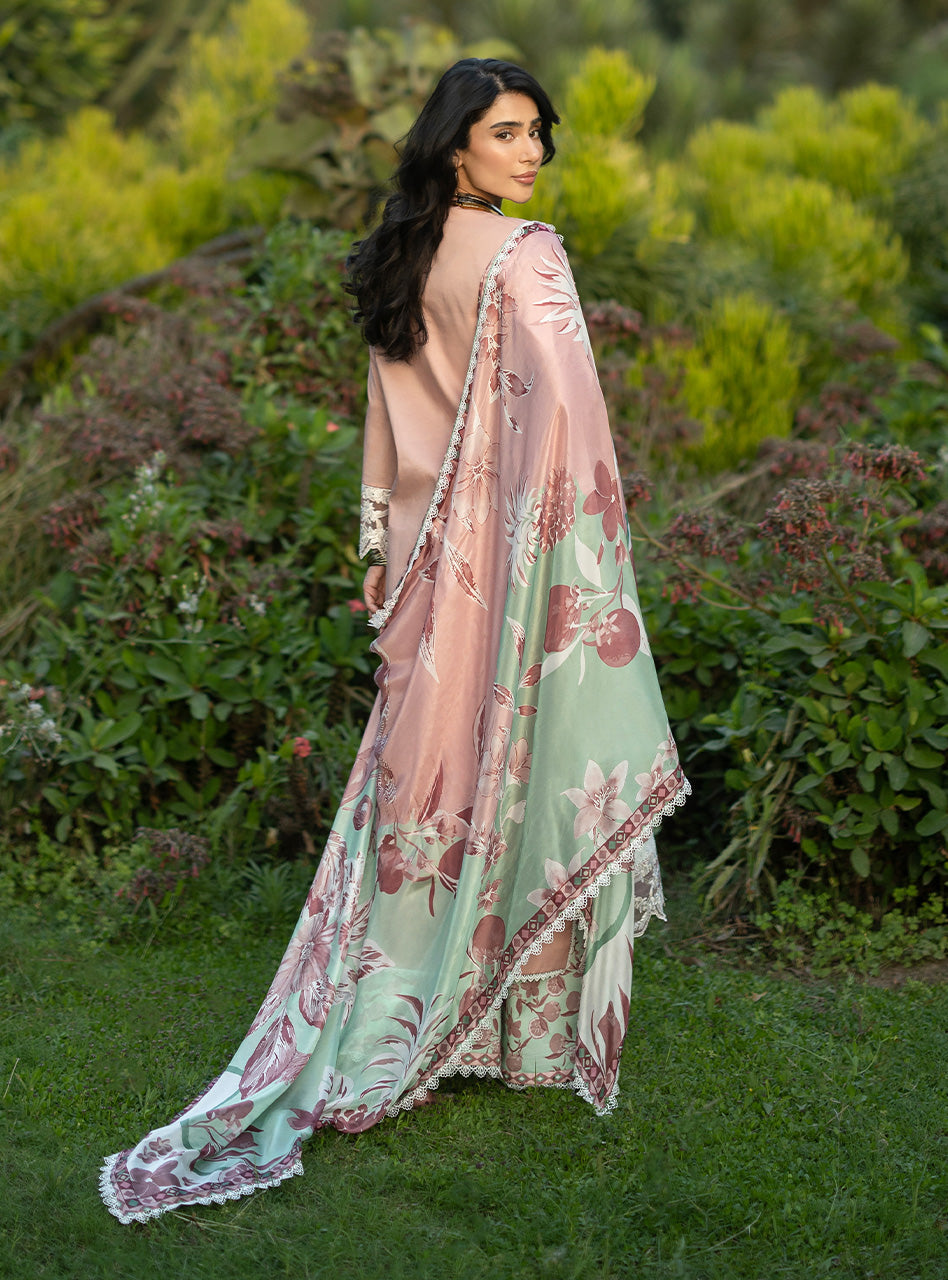Zainab Chottani | Luxe Lawn 26 | Esme - 02 - Luxury Dress - available at Maria Faisal in UK and USA.