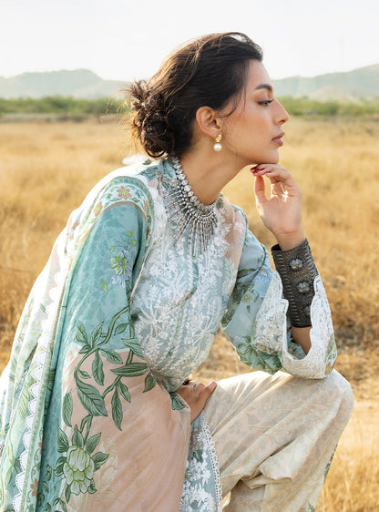 Zainab Chottani | Spring Summer Lawn 26 | Liyana - Luxury Dress - available at Maria Faisal in UK and USA.