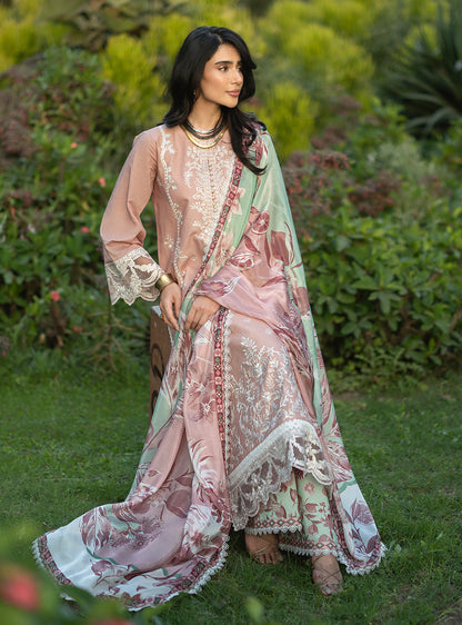 Zainab Chottani | Luxe Lawn 26 | Esme - 02 - Luxury Dress - available at Maria Faisal in UK and USA.