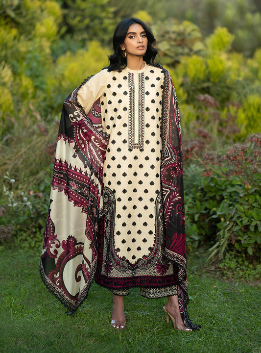 Zainab Chottani | Luxe Lawn 26 | Nour - 09 - Luxury Dress - available at Maria Faisal in UK and USA.