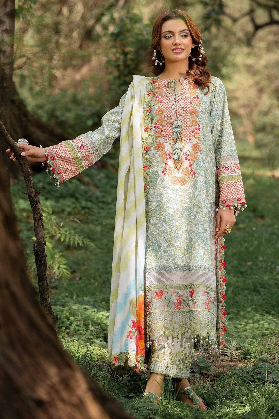 Charizma | Range Collection | CRN5-03 by Maria Faisal - Registered Vendor of : Charizma - type : Ladies Clothes - 100% original wedding dresses