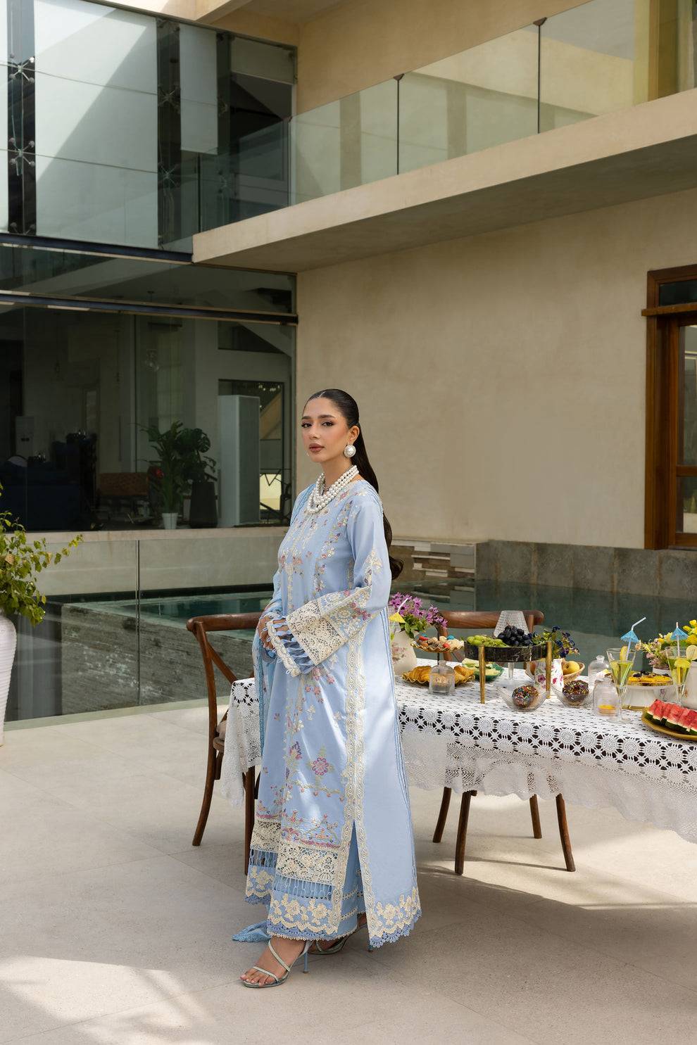 Florent | Eid Collection | FEF - 6B by Maria Faisal - Registered Vendor of : Florent - type : Ladies Clothes - 100% original wedding dresses