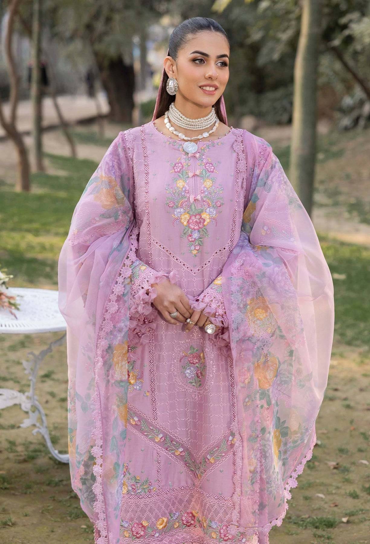 Adans Libas | Gul Rukh Lawn 25 | RUKH 2834 by Maria Faisal - Registered Vendor of : Adans Libas - type : Ladies Clothes - 100% original wedding dresses