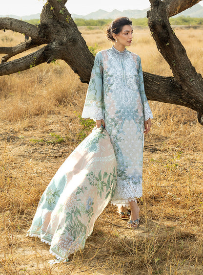 Zainab Chottani | Spring Summer Lawn 26 | Liyana - Luxury Dress - available at Maria Faisal in UK and USA.