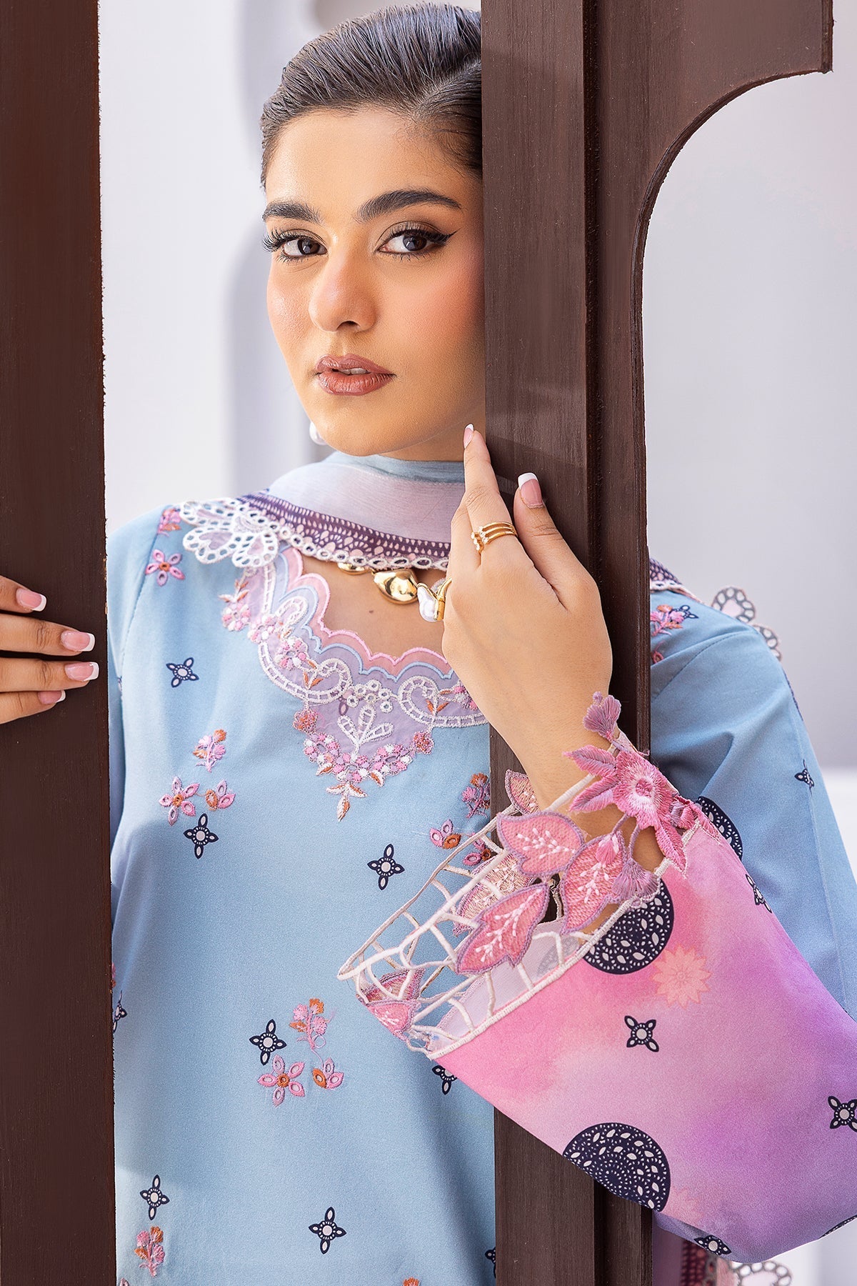 Charizma | Rang e Bahar | CRB6-23 - Luxury Dress - available at Maria Faisal in UK and USA.