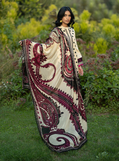 Zainab Chottani | Luxe Lawn 26 | Nour - 09 - Luxury Dress - available at Maria Faisal in UK and USA.
