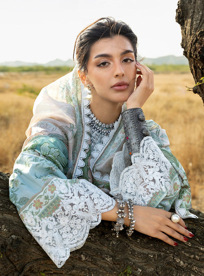 Zainab Chottani | Spring Summer Lawn 26 | Liyana - Luxury Dress - available at Maria Faisal in UK and USA.