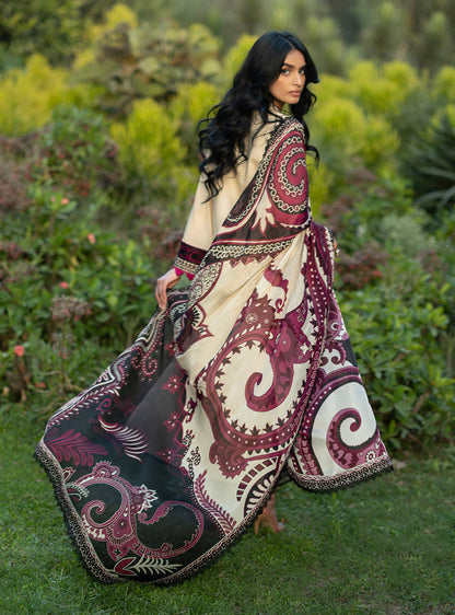 Zainab Chottani | Luxe Lawn 26 | Nour - 09 - Luxury Dress - available at Maria Faisal in UK and USA.