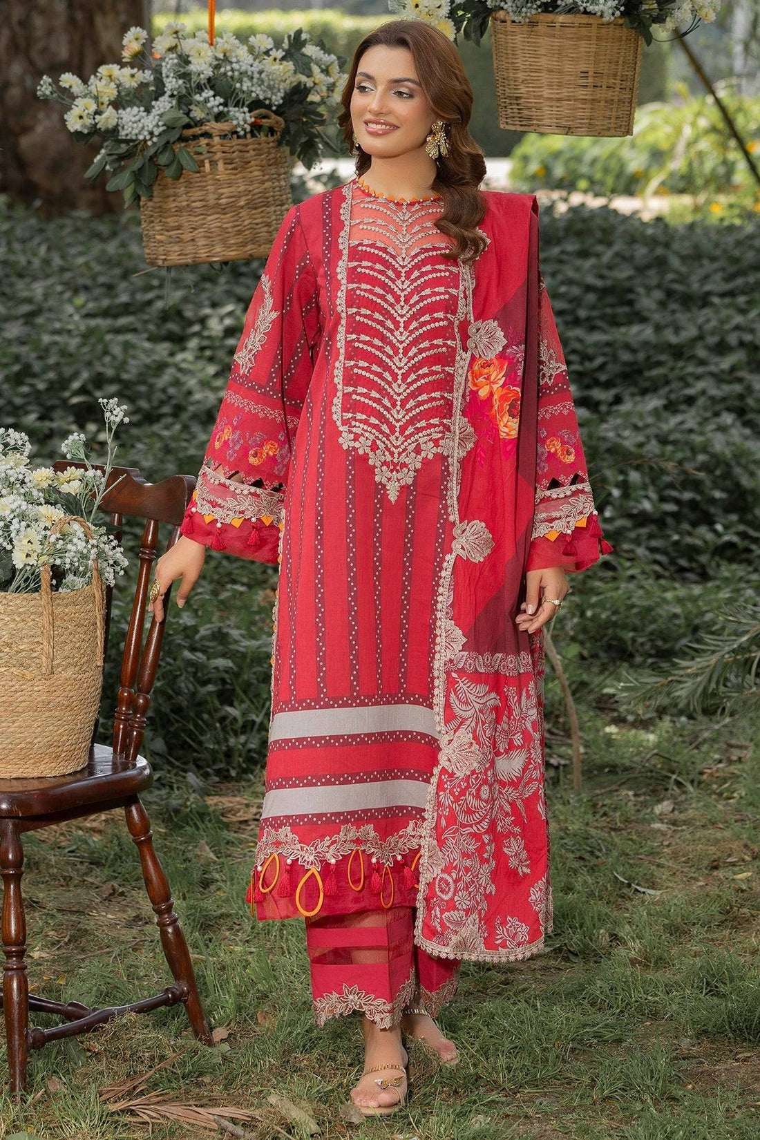 Charizma | Range Collection | CRN5-02 by Maria Faisal - Registered Vendor of : Charizma - type : Ladies Clothes - 100% original wedding dresses