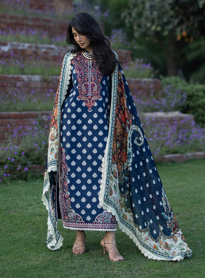 Zainab Chottani | Luxe Lawn 26 | Mesa - 08 - Luxury Dress - available at Maria Faisal in UK and USA.