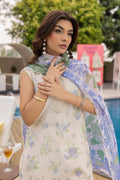 Saad Shaikh | Lawn 25 | Offwhite - Tropelle by Maria Faisal - Registered Vendor of : Saad Shaikh - type : Ladies Clothes - 100% original wedding dresses