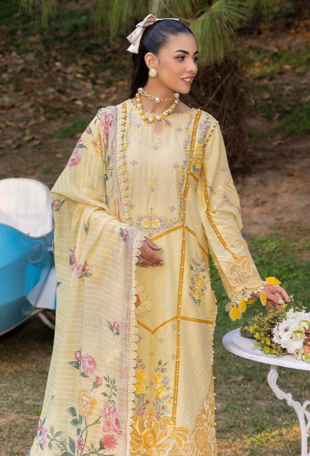 Adans Libas | Gul Rukh Lawn 25 | RUKH 2836 by Maria Faisal - Registered Vendor of : Adans Libas - type : Ladies Clothes - 100% original wedding dresses