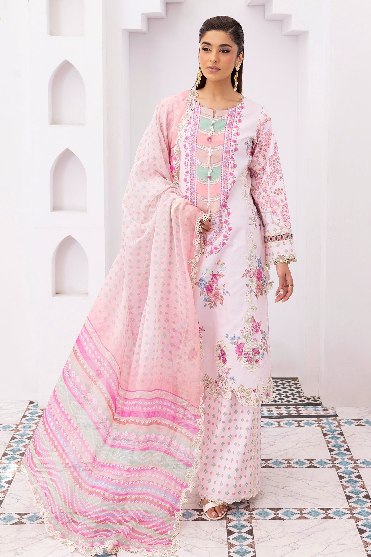 Charizma | Rang e Bahar |CRB6-24 - Luxury Dress - available at Maria Faisal in UK and USA.