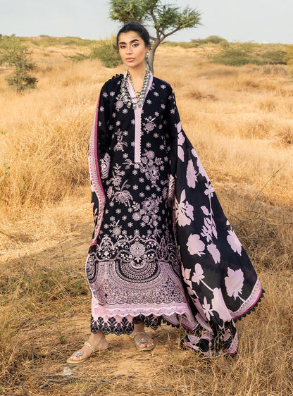 Zainab Chottani | Spring Summer Lawn 26 | Lyara 09 - Luxury Dress - available at Maria Faisal in UK and USA.