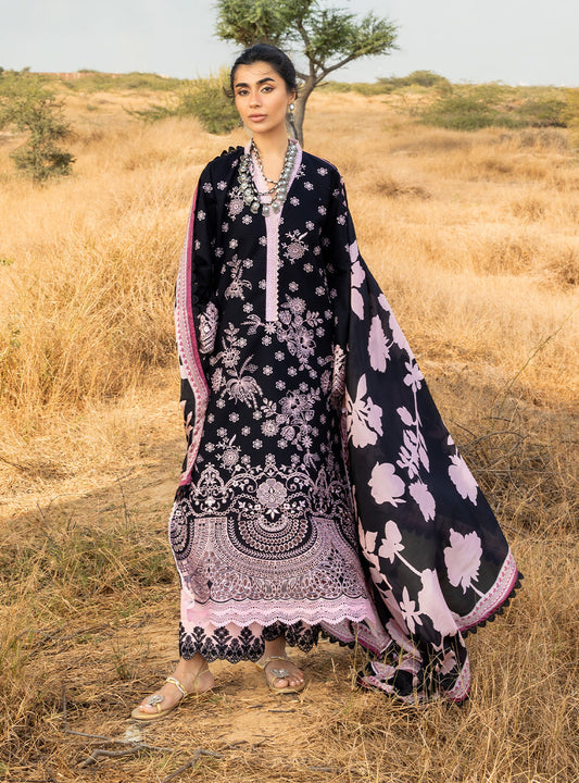 Zainab Chottani | Spring Summer Lawn 26 | Lyara 09 - Luxury Dress - available at Maria Faisal in UK and USA.