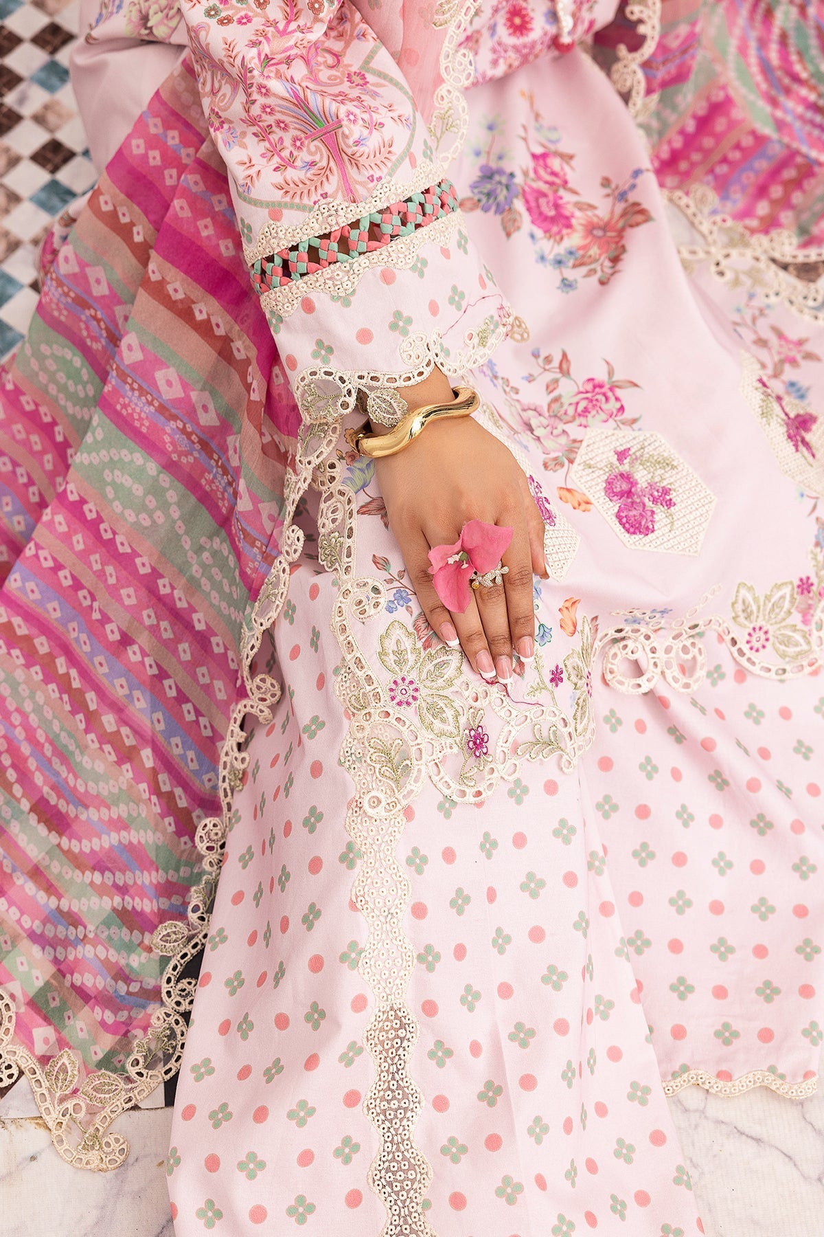 Charizma | Rang e Bahar |CRB6-24 - Luxury Dress - available at Maria Faisal in UK and USA.