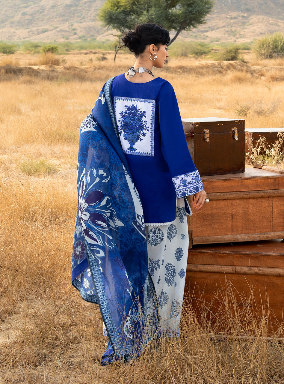 Zainab Chottani | Spring Summer Lawn 26 | Veyra 16 - Luxury Dress - available at Maria Faisal in UK and USA.