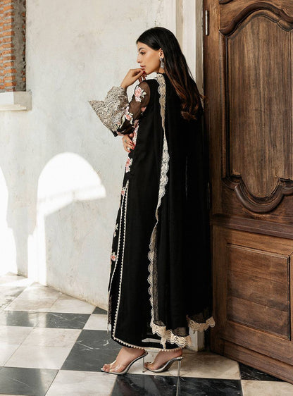 Zainab Chottani | Ramadan Edit 25 | Black Rose Waltz by Maria Faisal - Registered Vendor of : Zainab Chottani - type : Ladies Clothes - 100% original wedding dresses