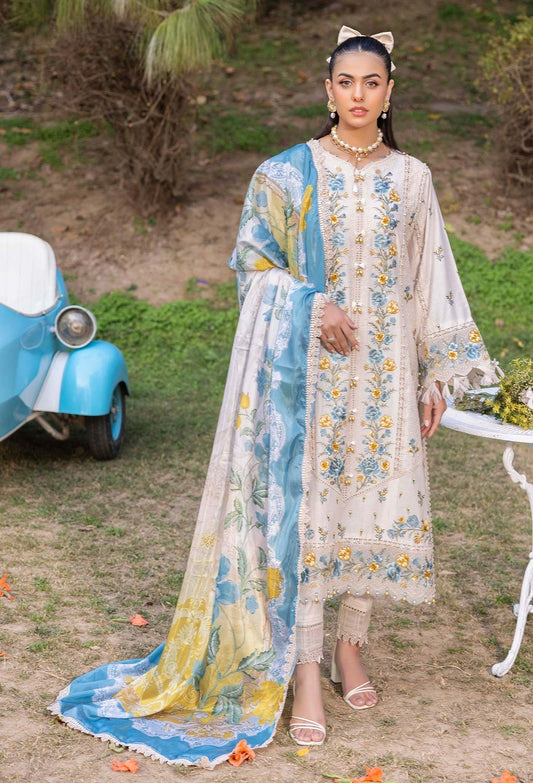 Adans Libas | Gul Rukh Lawn 25 | RUKH 2838 by Maria Faisal - Registered Vendor of : Adans Libas - type : Ladies Clothes - 100% original wedding dresses