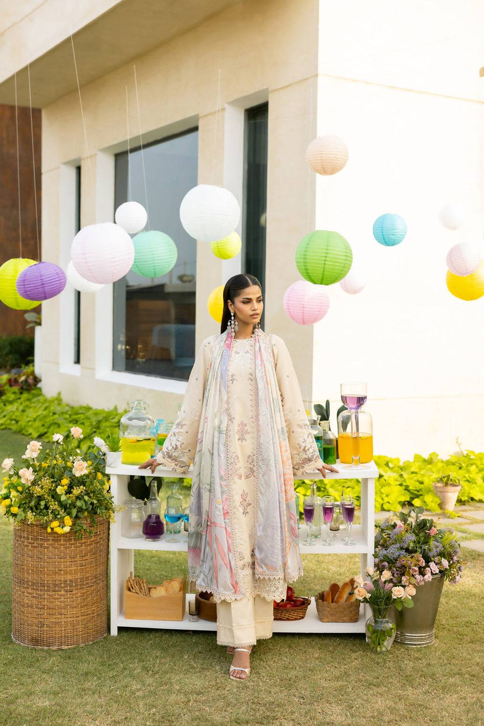 Florent | Eid Collection | FEF - 3B by Maria Faisal - Registered Vendor of : Florent - type : Ladies Clothes - 100% original wedding dresses