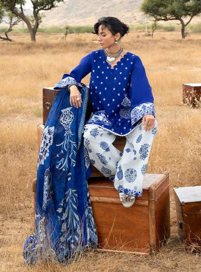 Zainab Chottani | Spring Summer Lawn 26 | Veyra 16 - Luxury Dress - available at Maria Faisal in UK and USA.