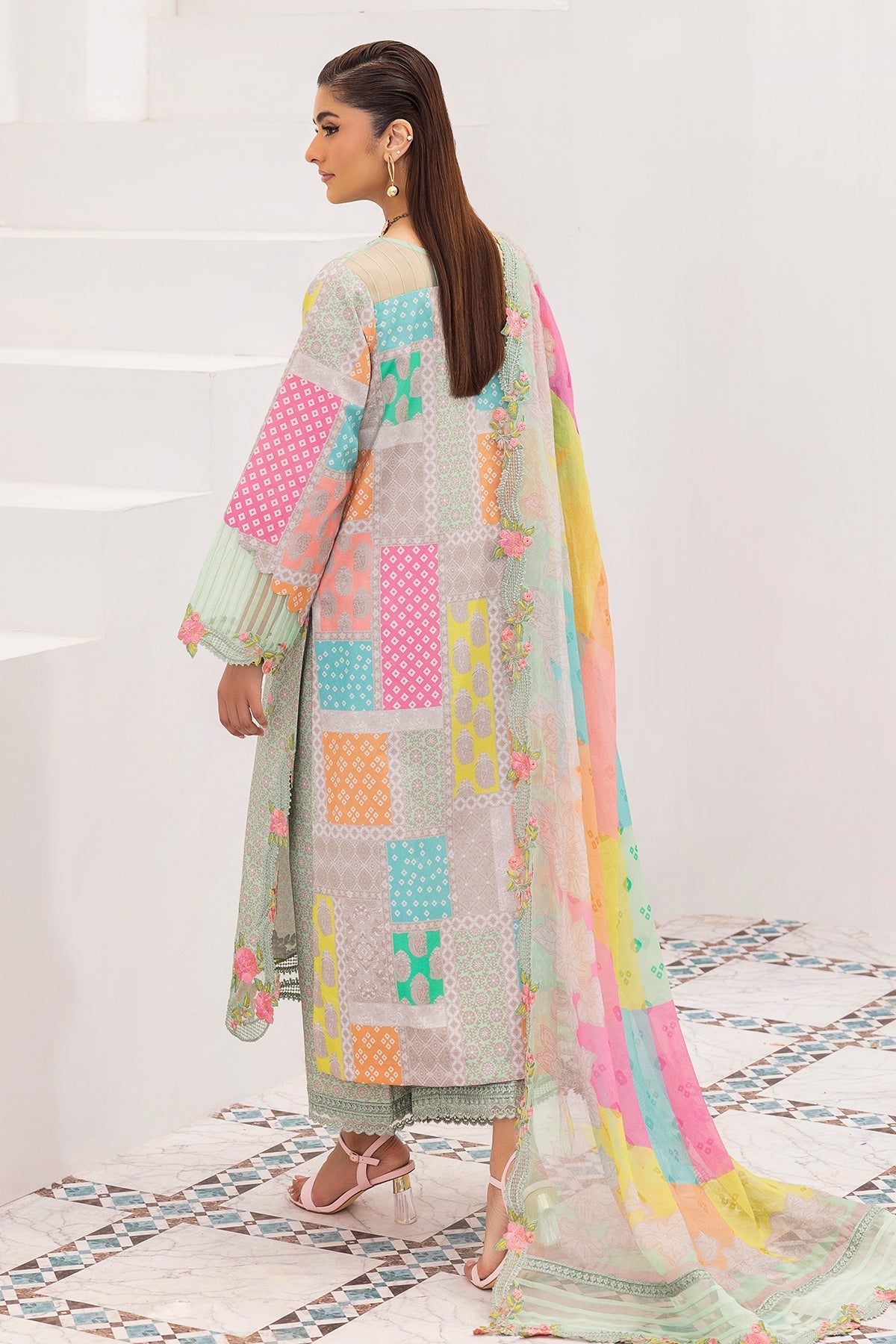 Charizma | Rang e Bahar |CRB6-19 - Luxury Dress - available at Maria Faisal in UK and USA.