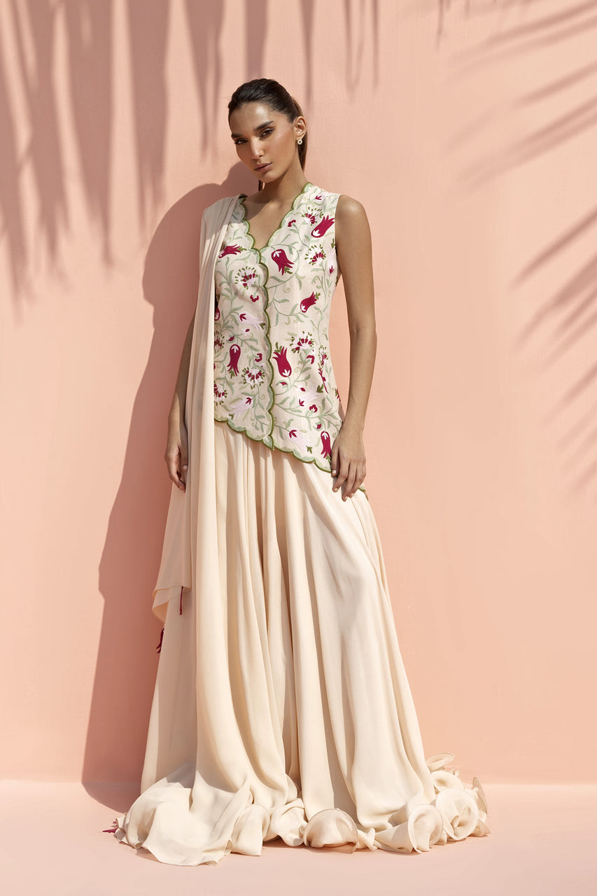 Sania Maskatiya | Eid ul Adha Edit | Yema - Luxury Dress - available at Maria Faisal in UK and USA.