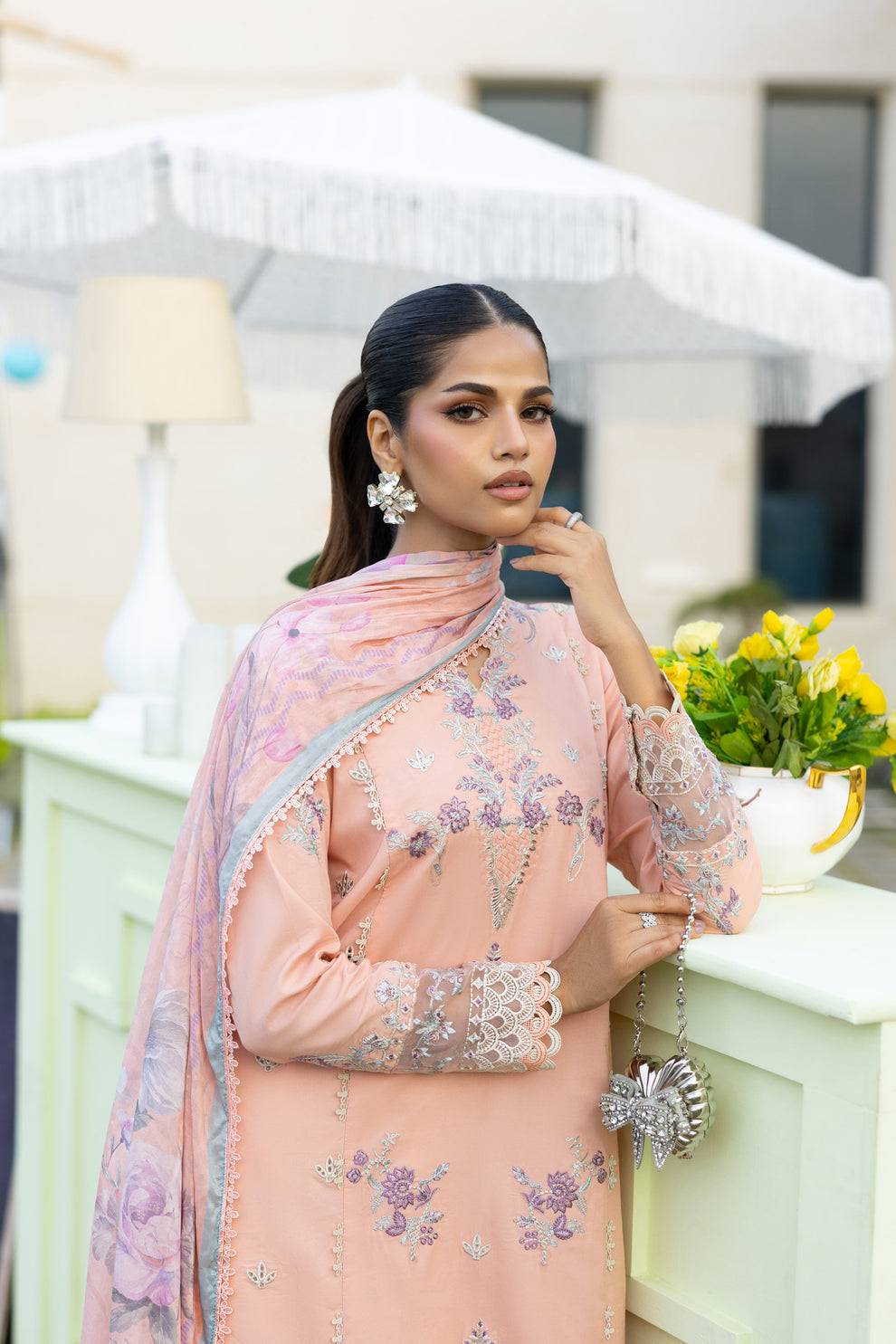 Florent | Eid Collection | FEF - 4A by Maria Faisal - Registered Vendor of : Florent - type : Ladies Clothes - 100% original wedding dresses