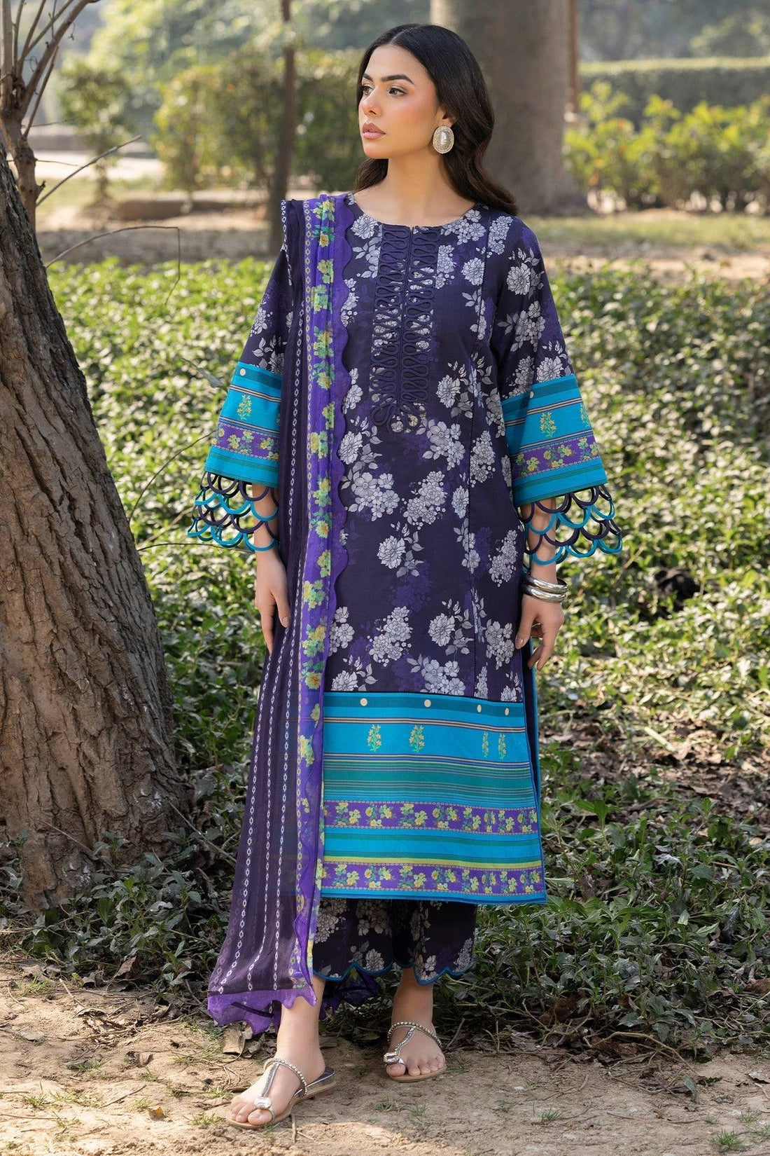 Charizma | C prints Lawn |CP5-15 by Maria Faisal - Registered Vendor of : Charizma - type : Ladies Clothes - 100% original wedding dresses