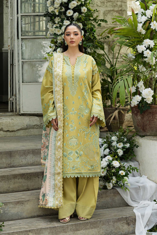 Akbar Aslam | Elaria RTW Lawn 26 | Elysia - Luxury Dress - available at Maria Faisal in UK and USA.