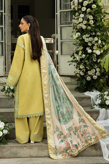Akbar Aslam | Elaria RTW Lawn 26 | Elysia - Luxury Dress - available at Maria Faisal in UK and USA.