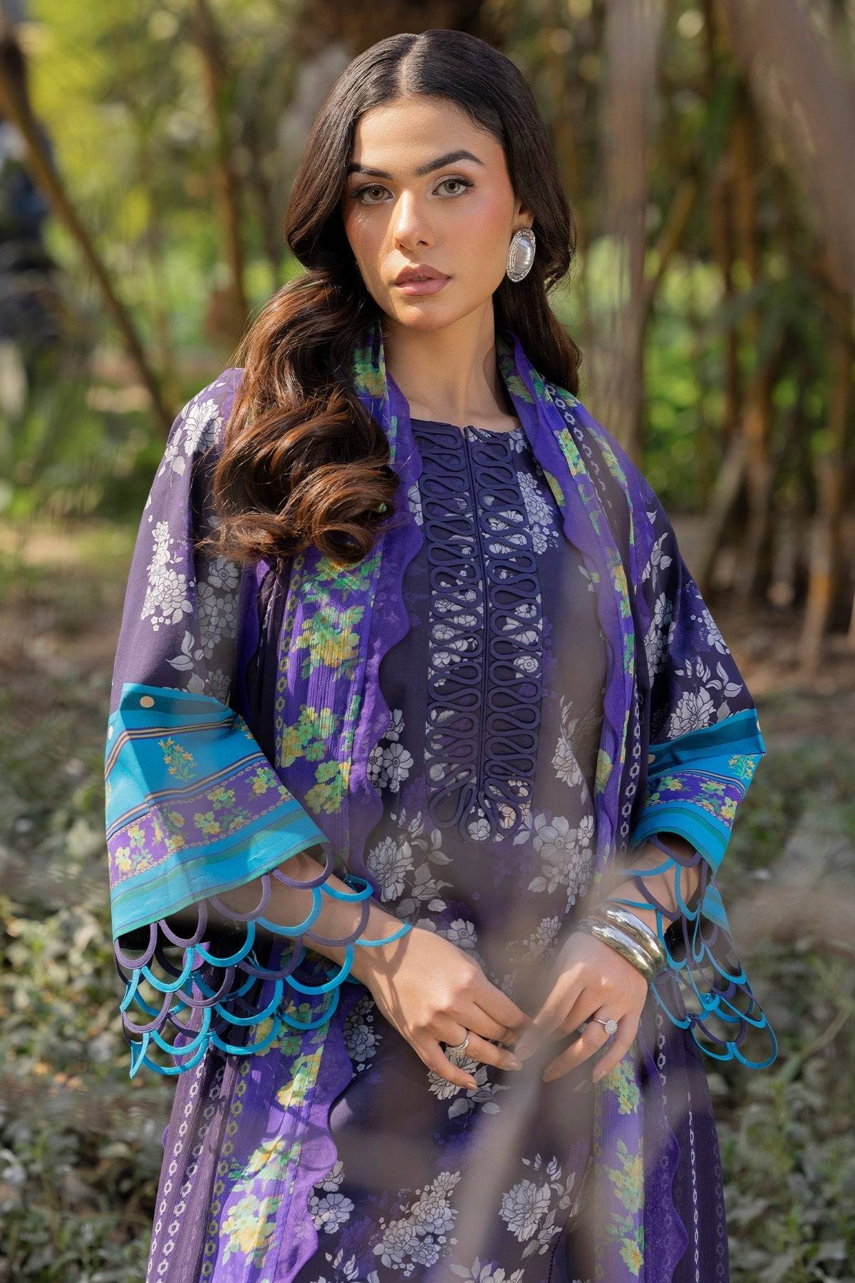 Charizma | C prints Lawn |CP5-15 by Maria Faisal - Registered Vendor of : Charizma - type : Ladies Clothes - 100% original wedding dresses