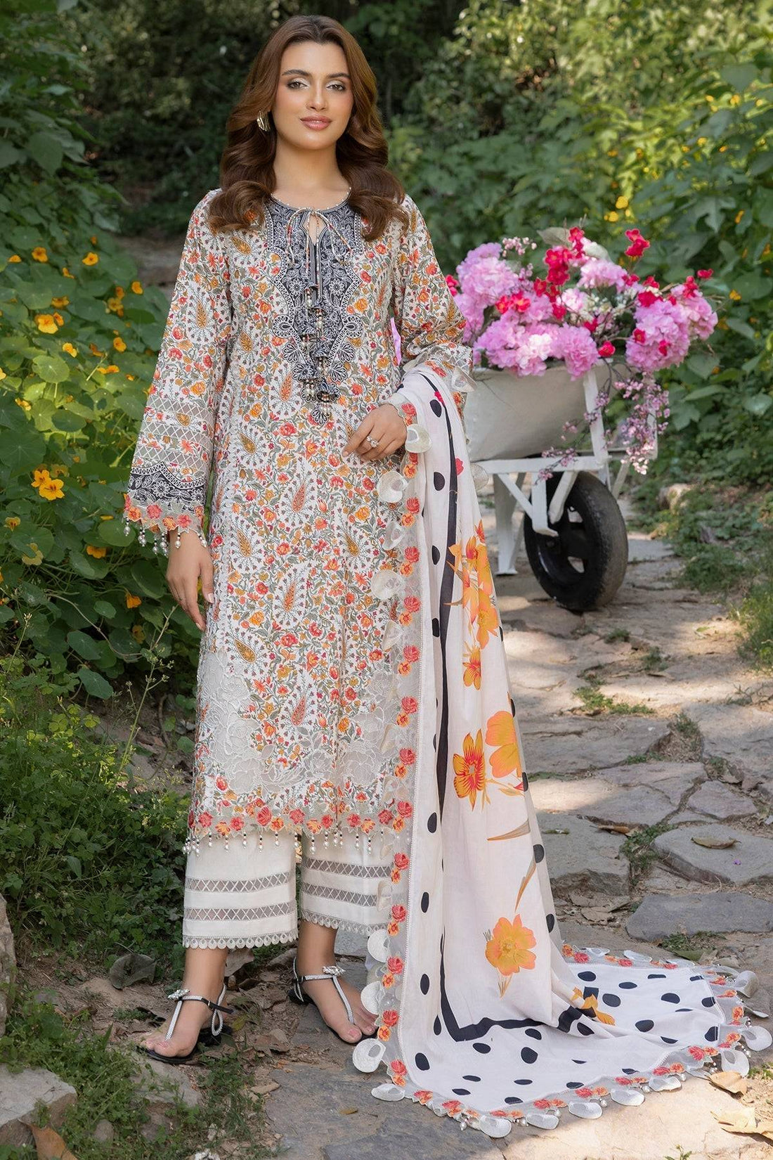 Charizma | Range Collection | CRN5-05 by Maria Faisal - Registered Vendor of : Charizma - type : Ladies Clothes - 100% original wedding dresses