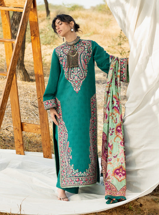 Zainab Chottani | Spring Summer Lawn 26 | Mehri 02 - Luxury Dress - available at Maria Faisal in UK and USA.