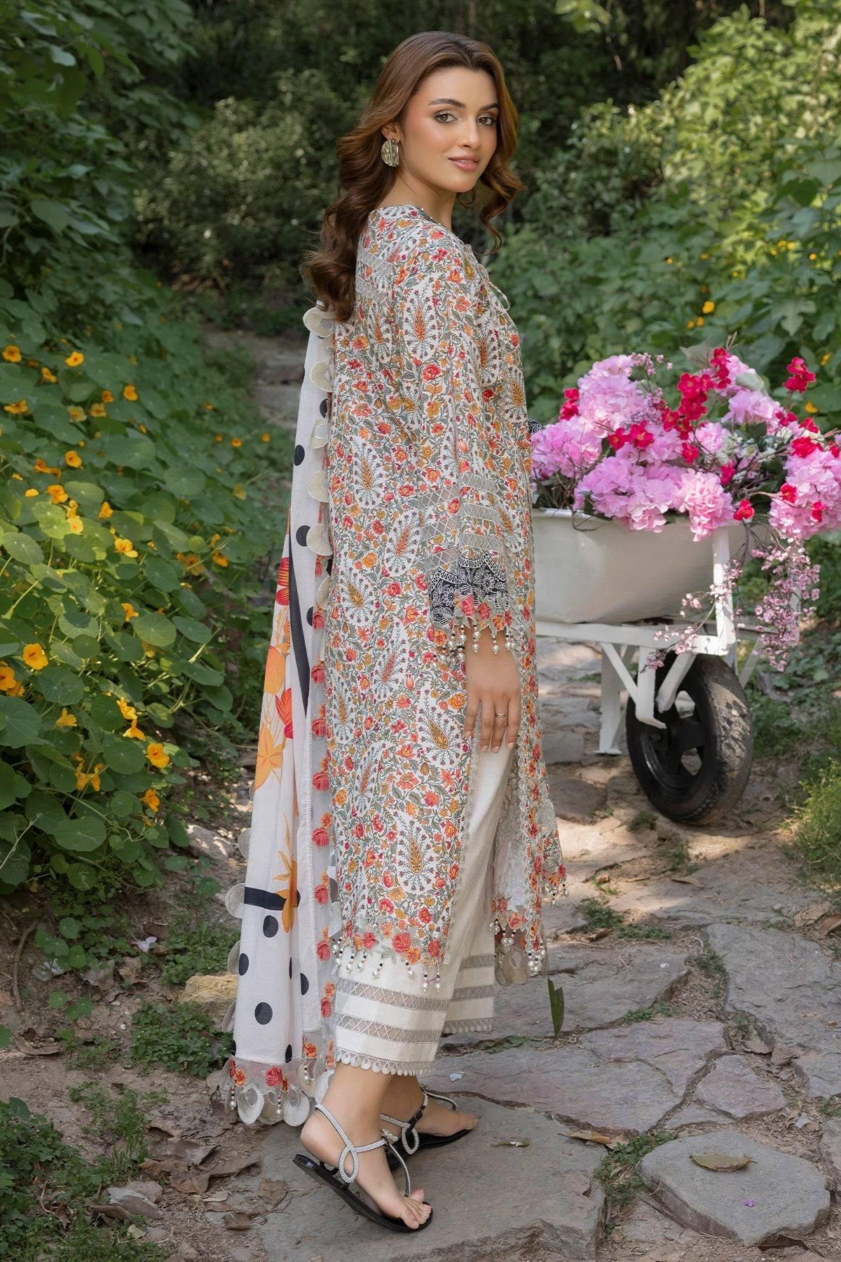 Charizma | Range Collection | CRN5-05 by Maria Faisal - Registered Vendor of : Charizma - type : Ladies Clothes - 100% original wedding dresses