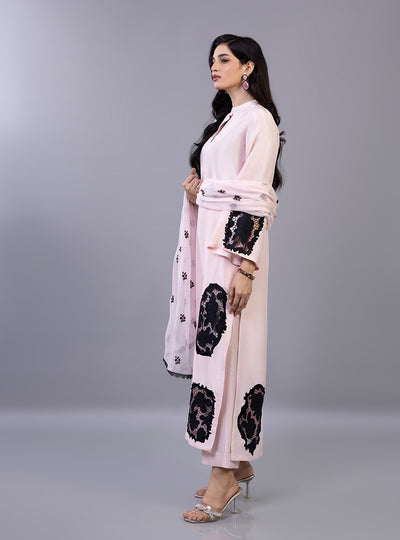 Zainab Chottani | Ramadan Edit 26 | Blush Royale - Luxury Dress - available at Maria Faisal in UK and USA.