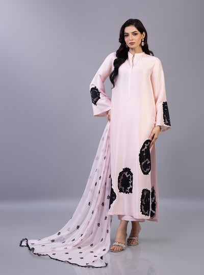 Zainab Chottani | Ramadan Edit 26 | Blush Royale - Luxury Dress - available at Maria Faisal in UK and USA.