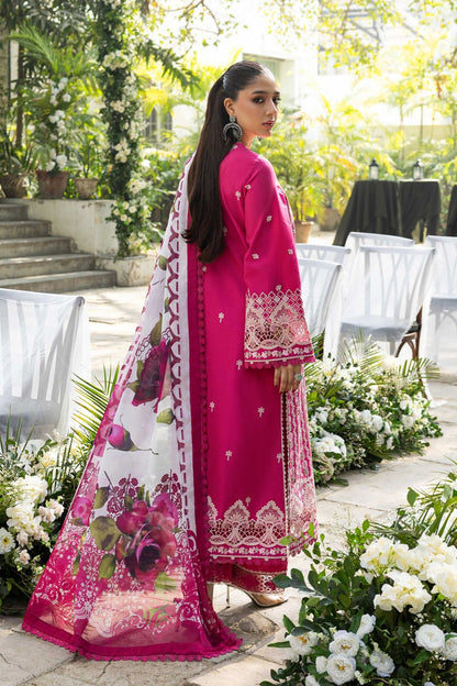 Akbar Aslam | Elaria RTW Lawn 26 | Evania - Luxury Dress - available at Maria Faisal in UK and USA.