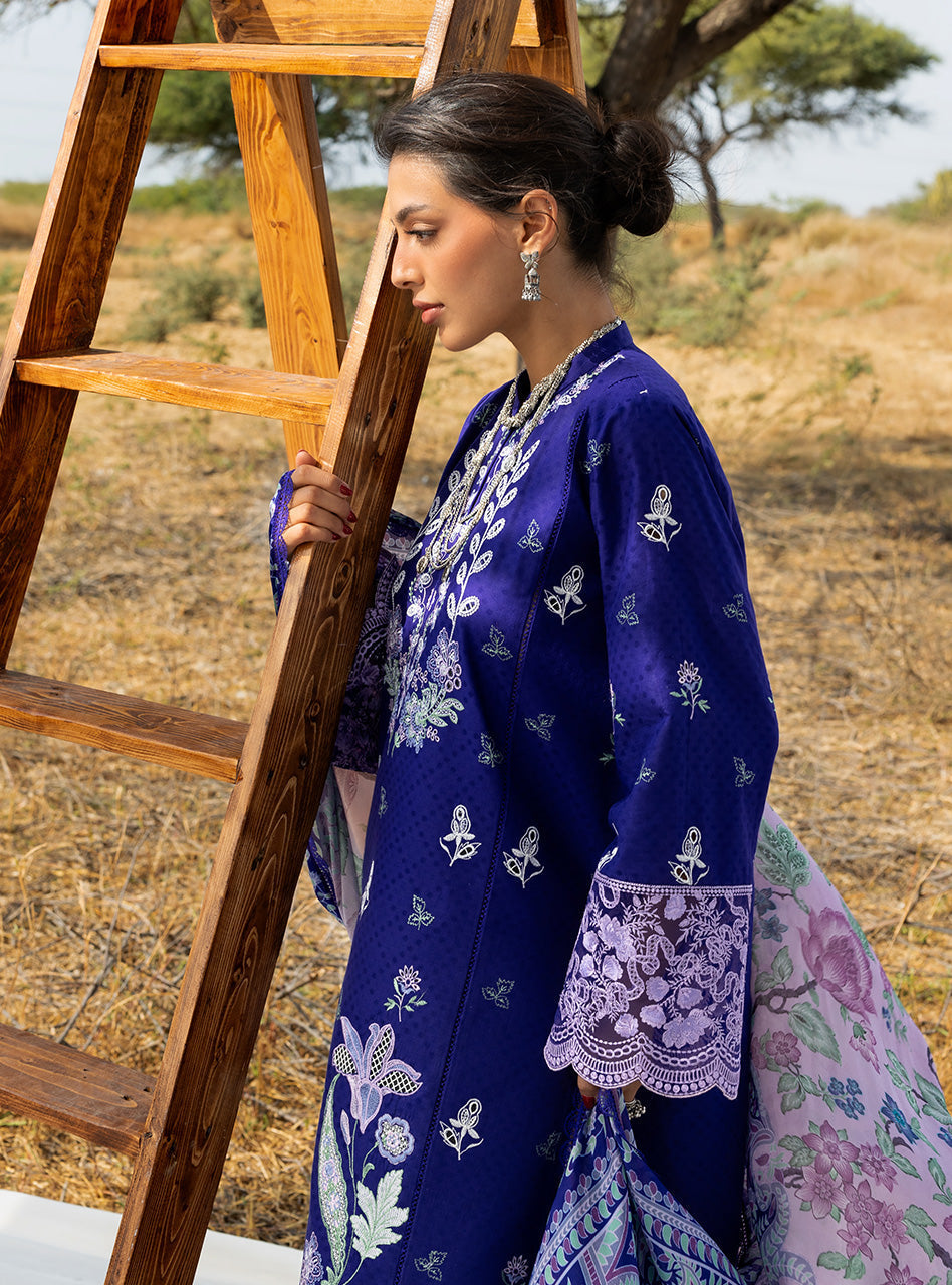 Zainab Chottani | Spring Summer Lawn 26 | Viola - Luxury Dress - available at Maria Faisal in UK and USA.