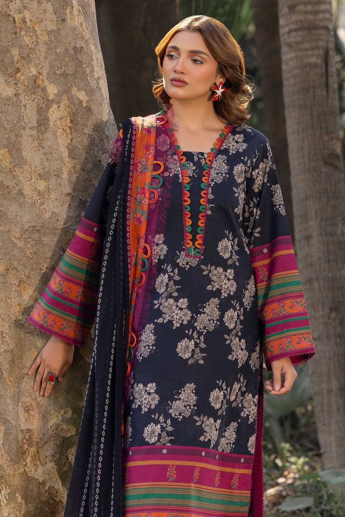 Charizma | C prints Lawn | CP5-14 by Maria Faisal - Registered Vendor of : Charizma - type : Ladies Clothes - 100% original wedding dresses