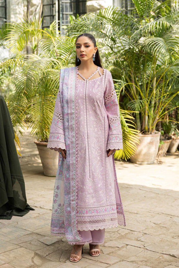 Akbar Aslam | Elaria RTW Lawn 26 | Liora 198 - Luxury Dress - available at Maria Faisal in UK and USA.