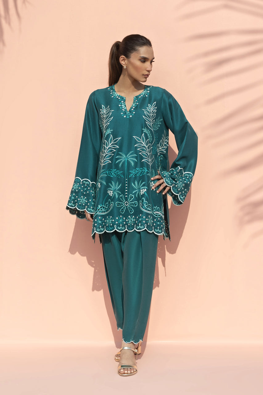 Sania Maskatiya | Eid ul Adha Edit | Ilyana - Luxury Dress - available at Maria Faisal in UK and USA.