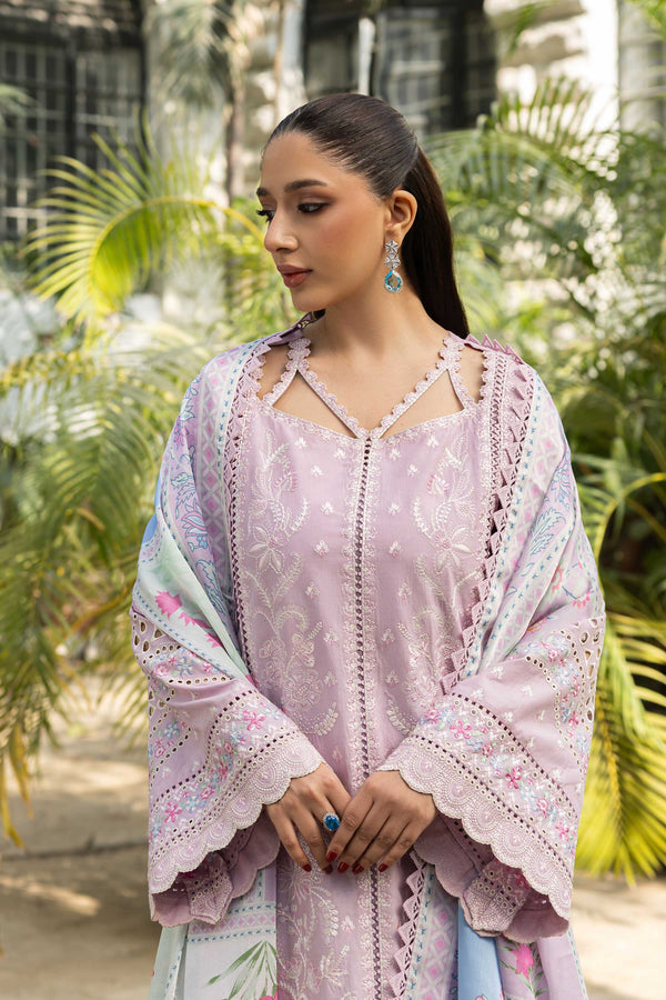 Akbar Aslam | Elaria RTW Lawn 26 | Liora 198 - Luxury Dress - available at Maria Faisal in UK and USA.