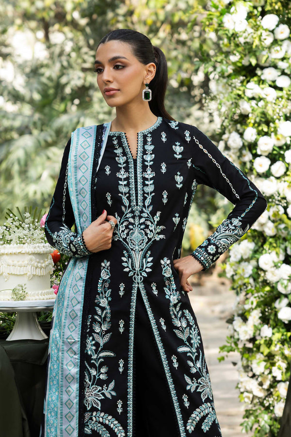 Akbar Aslam | Elaria RTW Lawn 26 | Sylvie - Luxury Dress - available at Maria Faisal in UK and USA.