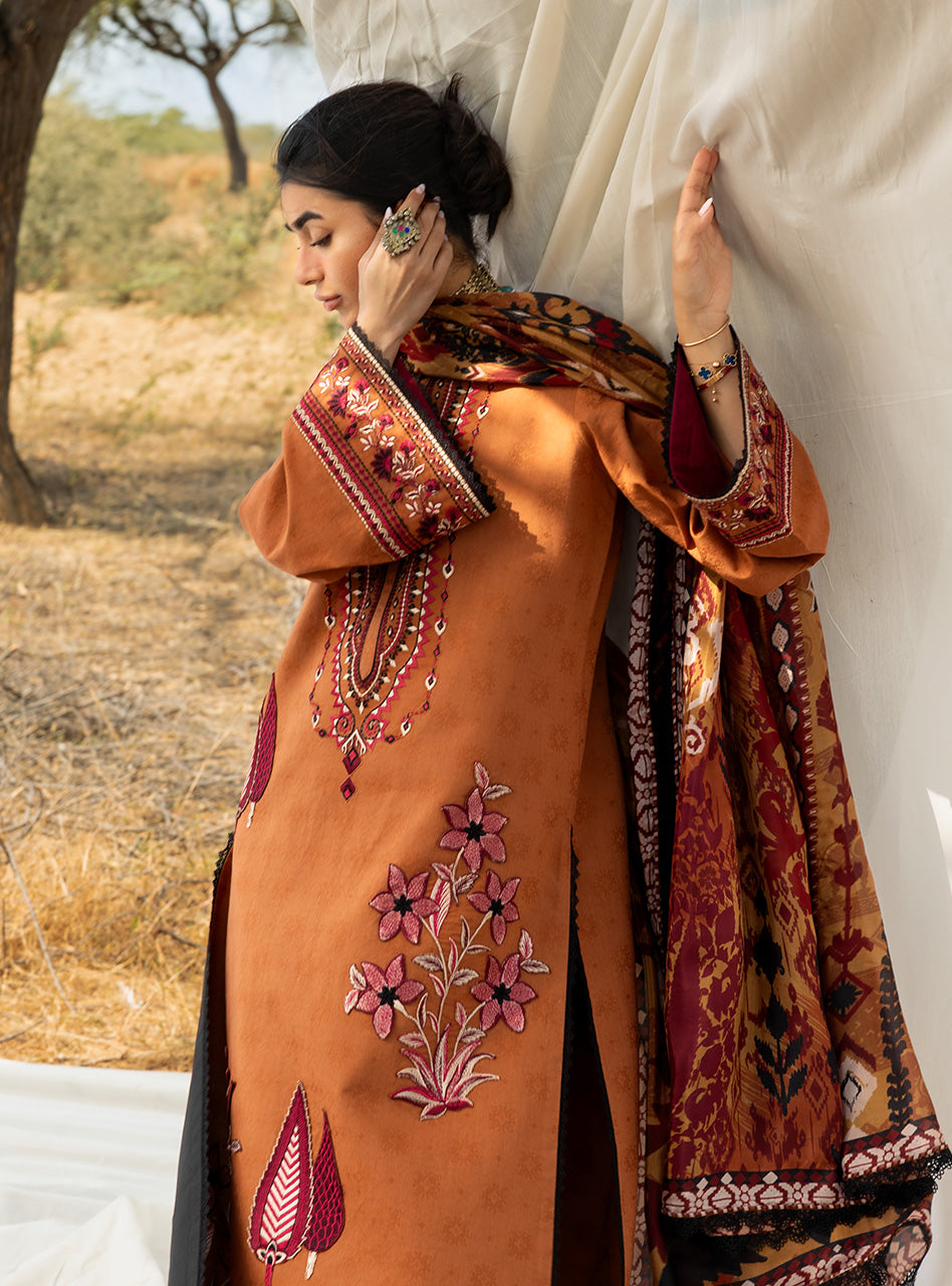 Zainab Chottani | Spring Summer Lawn 26 | Orlina - Luxury Dress - available at Maria Faisal in UK and USA.