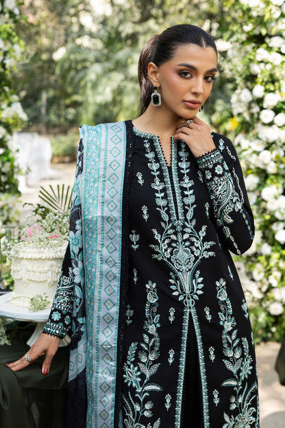 Akbar Aslam | Elaria RTW Lawn 26 | Sylvie - Luxury Dress - available at Maria Faisal in UK and USA.
