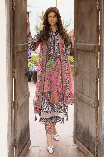 Charizma | Andaaz Lawn 26 |CAD6-04 - Luxury Dress - available at Maria Faisal in UK and USA.