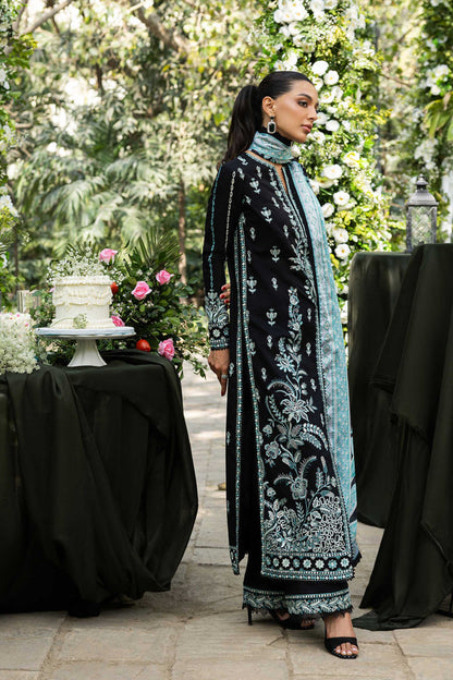 Akbar Aslam | Elaria RTW Lawn 26 | Sylvie - Luxury Dress - available at Maria Faisal in UK and USA.