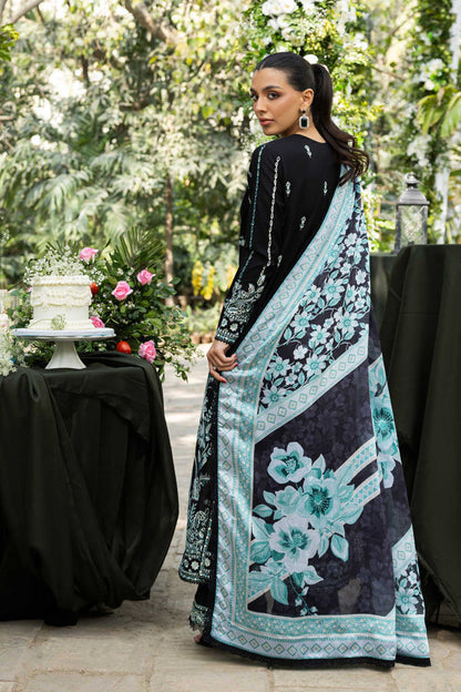 Akbar Aslam | Elaria RTW Lawn 26 | Sylvie - Luxury Dress - available at Maria Faisal in UK and USA.